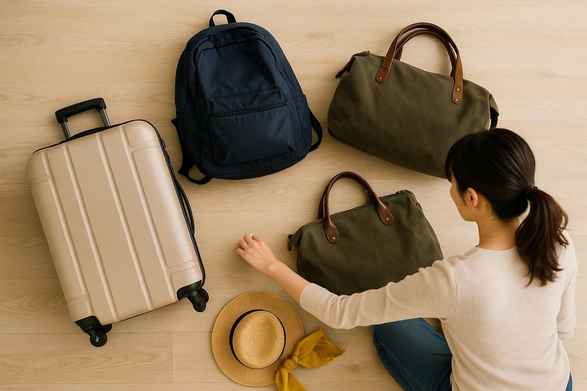 キャリーケースやリュックなど旅行バッグの選び方