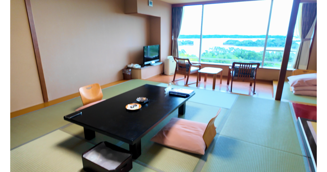 松島大観荘の和室客室内装