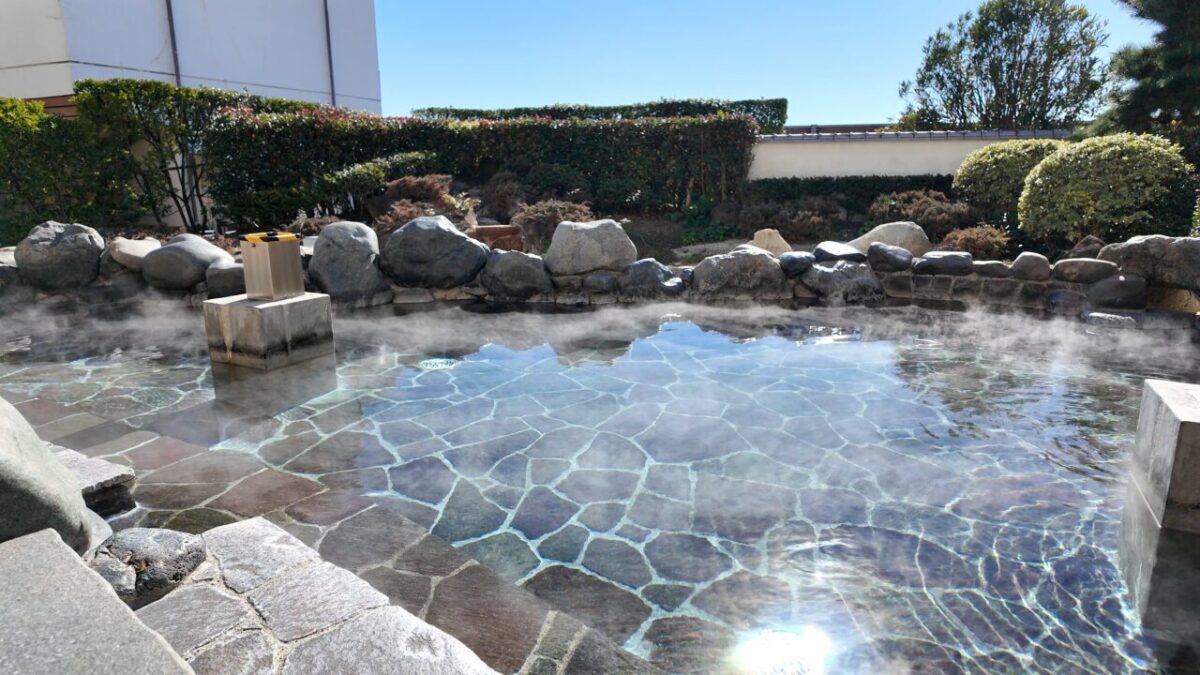 鴨川グランドホテル 温泉 庭園の湯
