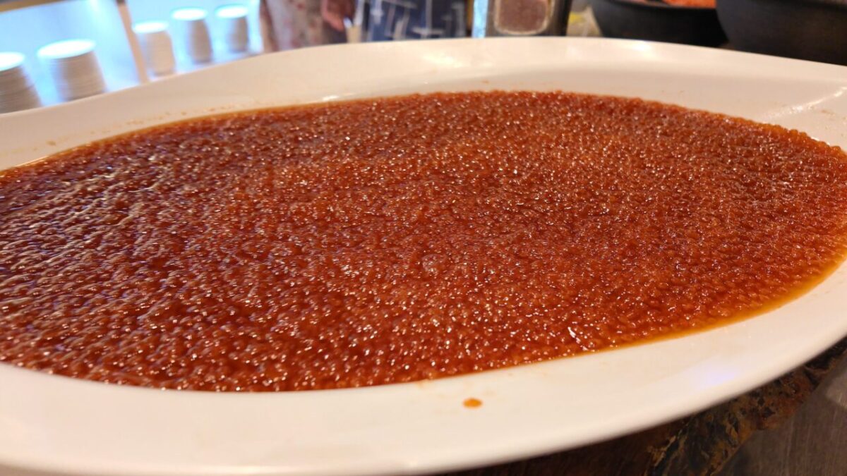 箱根湯本温泉 天成園 朝食ビュッフェのいくら
