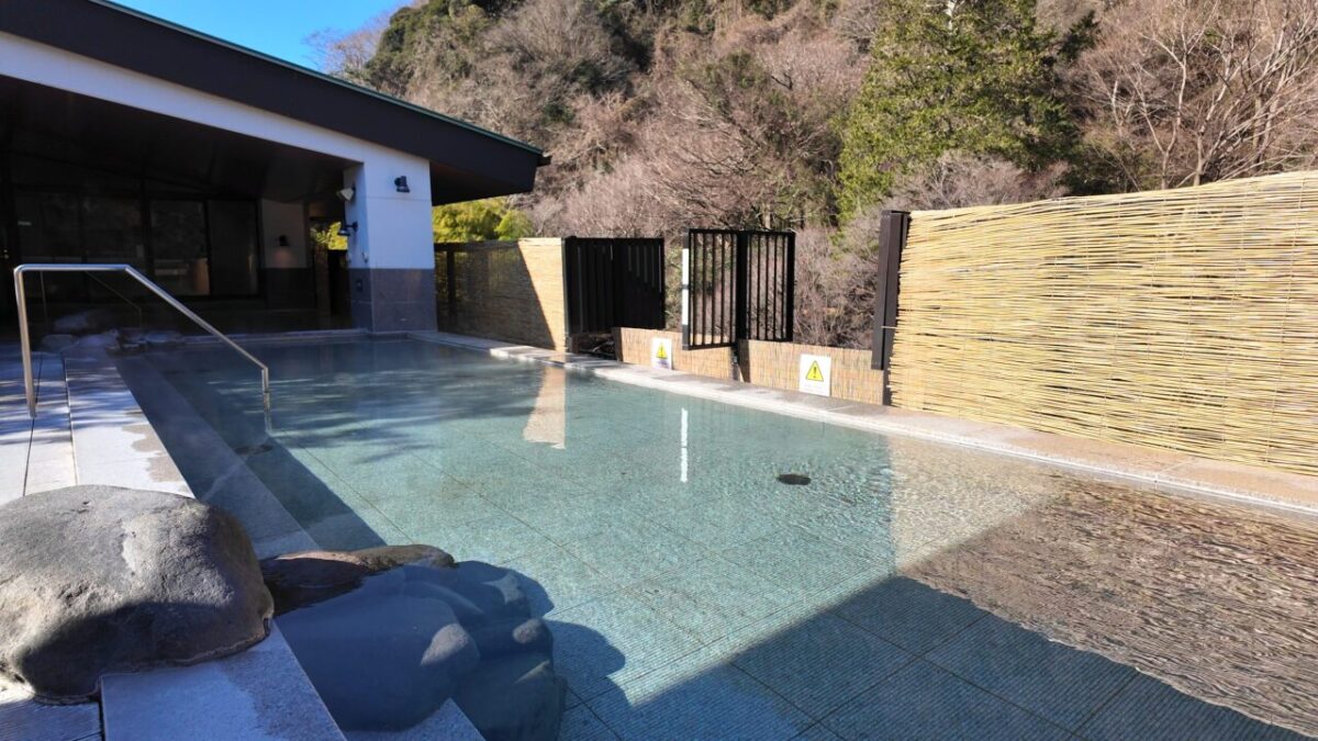 箱根湯本温泉 天成園 天空大露天風呂
